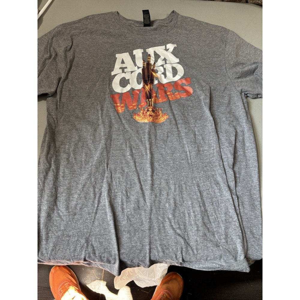 Next Level Apparel Aux Cord Wars Shirt Size L